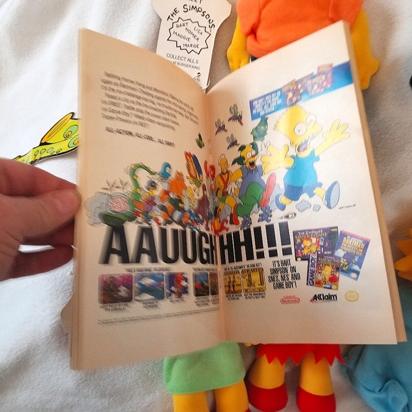 Simpson's, 1990, set PLUS comic. - Picture 13 of 16